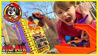 NEW 2023 Monster Jam Playset UNBOXING 📦 EL TORO LOCO BIG AIR CHALLENGE