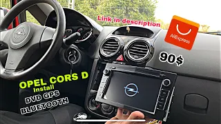 INSTALL GPS DVD Bluetooth Camera on OPEL CORSA D /Astra ( AliExpress )