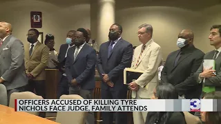 Tyre Nichols family reacts in former officers court appearance