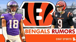 Bengals Rumors On Justin Jefferson Trade, Joe Burrow Injury, Chase Brown HYPE + Sign Emmanuel Ogbah?