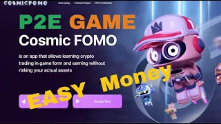 Обзор GameFi P2E проекта Cosmic FOMO! Зарабатывай от 555$