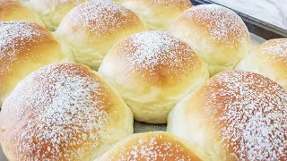 Soft and Fluffy Japanese Milk Bread Dinner Rolls Recipe