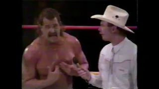 Stampede Wrestling interviews 1989