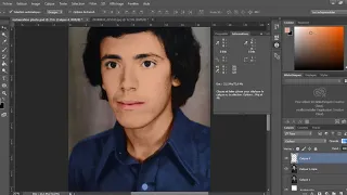 Old  photo RESTORATION & COLORIZATION - [TIMELAPSE] BY AMINE KHOUADRI