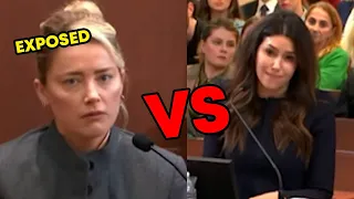 Camille Vasquez CONFRONTS Amber - Heated Cross Examination