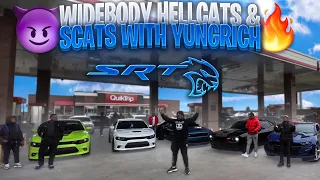 MY FIRST CAR MEET WAS CRAZY  IN THE 2022 SCAT PACK WIDEBODY IN GEORGIA