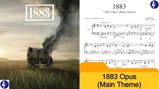 1883 Opus - Brian Tyler (piano solo with sheets)