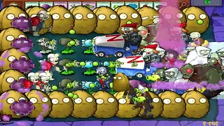 99 Gatling Pea Vs Snow Pea Vs Repeater Vs Giga Gargantuar Vs Dr Zomboss Plants vs Zombies Battlez