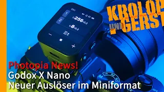 Photopia-Neuheit! Godox X Nano - Mini-Fernauslöser 📷 Krolop&Gerst