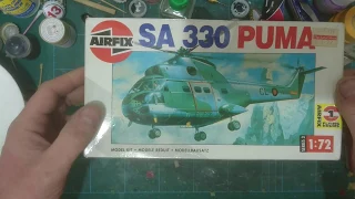 What's in the box (Airfix 1/72 Puma SA330)