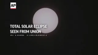 Total solar eclipse seen from Union Glacier, Antarctica