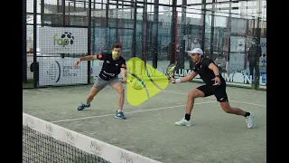 Vamos Pádel. Edu Alonso y Jesús Moya contra Javier G. Barahona y Juani Mieres. FIP Star Mijas.