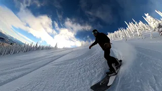 Schweitzer Mountain - Bluebird Powder Day 1/8/2022