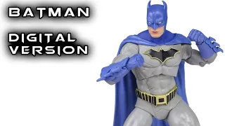 McFarlane Toys BATMAN Rebirth Digital Version DC Multiverse Action Figure Review