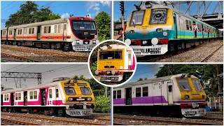 [8 in 1] Different models of EMU Local Train Modern to Old | Eastern Railway
