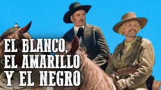 El blanco, el amarillo y el negro | Película de Vaqueros en Español