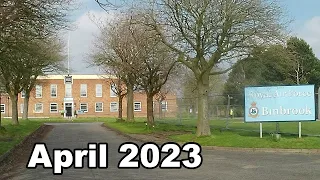 RAF Binbrook and Village Drive Through April 2023 Ford Transit MK5 Engine Sound