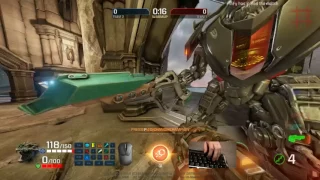 Quake Lag - What Quake Champions feels like at 70 ping