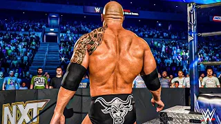 WWE 2K23 - Bobby Lashley vs The Rock | Nxt | Gameplay