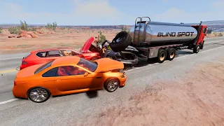 High Speed Car Crashes  #03 - BeamNG drive
