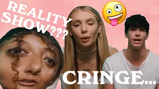 cringy tiktokers on a REALITY SHOW?! (the secondhand embarrassment is real)