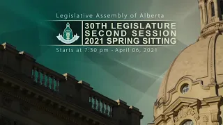 April 6th, 2021 - Evening Session - Legislative Assembly of Alberta