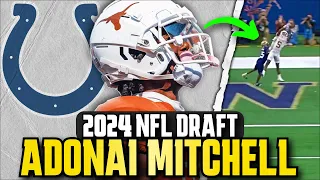 Adonai Mitchell 🔵 This Is Why the Colts Drafted Him