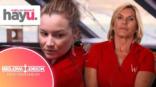 Captain Sandy Is "Disturbed" By Hannah's Breakfast Service | Season 5 | Below Deck Mediterranean