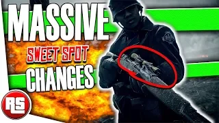 MASSIVE sweet Spot CHANGES! (Battlefield 1 May Update Patch Notes)