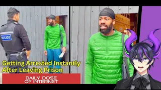 "Getting Arrested Instantly After Leaving Prison" | Kip Reacts to Daily Dose Of Internet