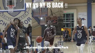 NY vs NY IS BACK ‼️ Lincoln Park vs Watson GOES DOWN TO THE WIRE Ft. Trey Parker, Zaire Wells