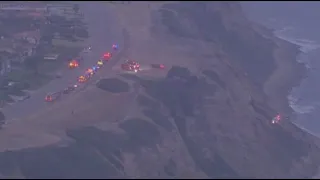 4 fall over cliff in Palos Verdes