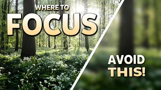 How to FOCUS in Landscape Photography - Get SHARP Photos