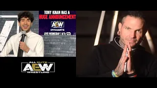 Tony Khan's BIG ANNOUNCEMENT - Why JEFF HARDY is THE ONE & ONLY Big Announcement AEW Can Make NOW