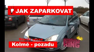 JAK ZAPARKOVAT? PARKOVÁNÍ POZADU. / How to park? Reverse perpendicular parking. Parking lessons.