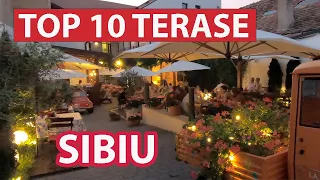 Top 10 Terraces - Sibiu, Romania