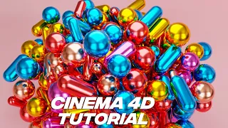 Cinema 4d Dynamics Tutorial | Cinema 4D Tutorial Beginner || C4D Tutorial