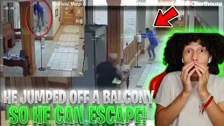 HE ALMOST BROKE HIS LEG TO ESCAPE JAIL!|5 Wildest Courtroom Escapes (Caught On Camera) *REACTION*