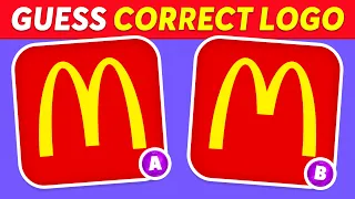 Guess Correct Logo 🍔🍟 Fast Food Logo Challenge | 40 Levels Quiz 2024