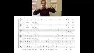 Abendlied (Rheinberger) - Tenor 1 practice