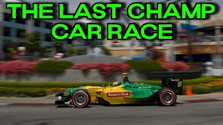 The Last Champ Car Race