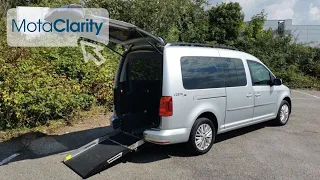 Volkswagen Caddy Life Wheelchair Accessible Vehicle (WAV) Review | MotaClarity