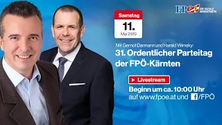 Komplettaufzeichnung: FPÖ-Kärnten Landesparteitag 2019