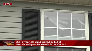 JSO: 7 year-old child grazed by bullet after shooting