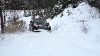 Subaru Outback - Snow Test Drive - Impressive