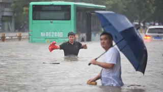 Central China's Henan Province inundated by record rainfall