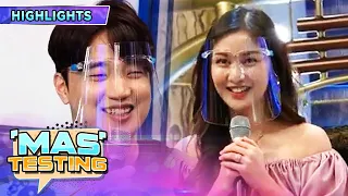 Ryan Bang is impressed by Charlie Dizon speaking in Korean | It’s Showtime Mas Testing