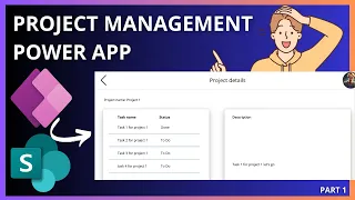 A simple Project management Power App | Part 1