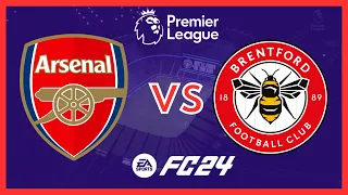 FC 24 - Arsenal vs Brentford - Premier League