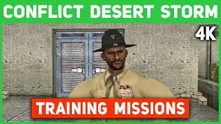 Conflict: Desert Storm - Training Mission - 4K